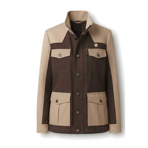 Casual <b>Women</b> <b>Utility</b> <b>Jacket</b> Simple Collar Zip Opening Front Pockets Soft Layer For Outdoor Activities Travel And Daily Use - Product Image 5