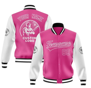 Custom Canvas Casual <b>Winter</b> Baseball Letterman Varsity Bomber <b>Jacket</b> Stand Personalized Name/Number Team Logo Men/Women/Youth - Product Image 6