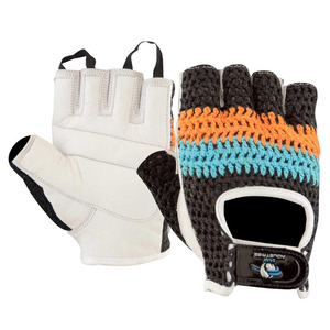Gym <b>Gloves</b> For Powerlifting Strength Training Reinforced Palm Protection Breathable Fitness Workout Mittens For Men - Product Image 6