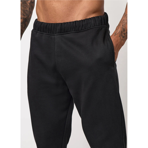 Bulk Custom Men's Sporty Sweatpants Jogger Pants Anti-Wrinkle Anti-Pilling Slim Fit Plain Dyed Color Blocking <b>Stretchy</b> <b>Trousers</b> - Product Image 4