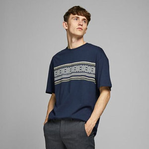 เสื้อยืดเปล่าคุณภาพสูงสำหรับผู้ชาย แขนสั้น ทรงเข้ารูป คอกลม ออกแบบโลโก้ได้ตามต้องการ พิมพ์ลายซิลค์สกรีน ผ้าถักเนื้อแน่น - Product Image 2
