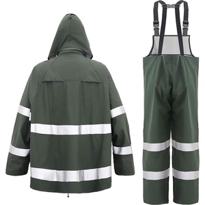 Men OEM Supply Reversible Eco-Friendly 10,000mm Waterproof Breathable Windproof Polyester/Nylon Full Sleeve Hooded Casual - Product Image 5