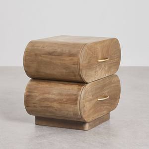 Mesita de noche Vandana Nova Zentrix de madera de mango 55x35 cm - Product Image 4