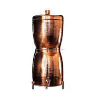 Fontaine à eau en cuivre pur de qualité supérieure, design martelé à la main, écologique, de luxe, en cuivre antique, au meilleur prix