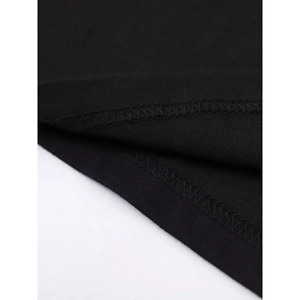 Camiseta de Algodón para Hombre, Estilo Casual Vintage, con Logotipo 'Never Give Up', Ecológica, Manga Corta, Suministro al por Mayor para EE. UU. - Product Image 3