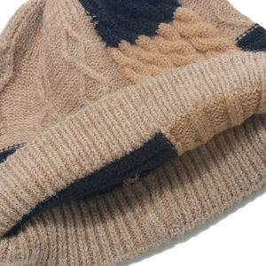 Gorros de punto cálidos al por mayor para hombre, gorros de lana suaves, sombreros de invierno cómodos y elegantes, accesorios de moda para la cabeza para el frío exterior. - Product Image 6