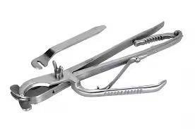Prix abordable, qualité supérieure, émasculateurs en acier inoxydable, instruments chirurgicaux et vétérinaires, double écraseur, qualité allemande. - Product Image 4