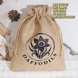 Bolsa de Yute Premium para Empaque de Café con Logotipo Personalizado y Opciones de Tamaño - Product Image 3
