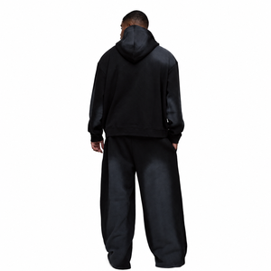 Conjunto Deportivo con Capucha para Hombre, Tallas Grandes, Estilo Degradado, Sudadera con Cremallera Completa, Corte Holgado, Ropa Casual - Product Image 2