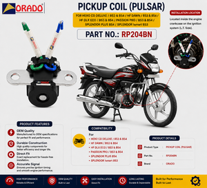 Bobina de encendido Hero CD Deluxe BS3 BS4 HF Dawn Passion Pro Splendor, calidad de exportación para repuestos de motocicletas en India, Orado - Product Image 6