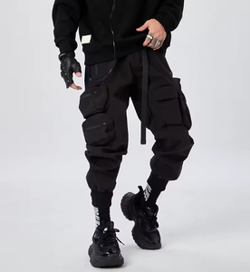 Pantalon cargo pour homme de haute qualité, coupe décontractée, multi-poches, pantalon de randonnée - Product Image 5