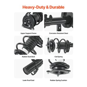 2 Amortiguadores Delanteros con Resorte Helicoidal Compatibles con Mini Cooper Convertible 2002-2006 - Product Image 6