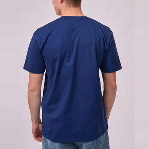 เสื้อยืดผ้าคุณภาพสูง ราคาประหยัด กระเป๋าหน้า ตัดเย็บตามสั่ง แขนสั้น ทรงเข้ารูป ยืดหยุ่นได้ น้ำหนัก 210 กรัม เหมาะสำหรับใส่หน้าร้อน - Product Image 2
