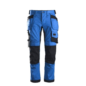 Pantalons de travail robustes pour hommes, pantalons de sécurité multi-poches pour la construction et l'usine - Product Image 2