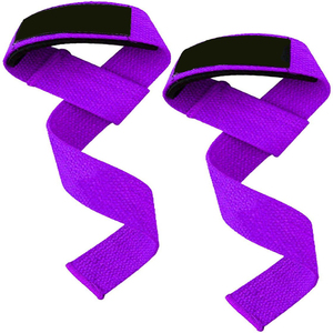 Sangles de musculation robustes CLOVIX SPORTS en coton avec support pour les poignets, sangles d'entraînement de gym, logo personnalisé - Product Image 6