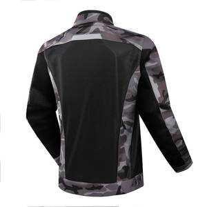 Chaquetas de Motocicleta Unisex Impermeables de Cordura con Diseño de Camuflaje de Alta Calidad, Chaquetas de Motocicleta de Cuero Genuino Blanco para Todas las Temporadas - Product Image 4