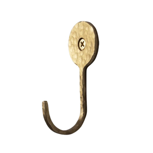 Porte-manteau mural décoratif de luxe en métal doré motif feuille de Ginkgo, avec 4 crochets, pour clés et vêtements, idéal pour salon et entrée - Product Image 5