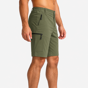 Pantalones Cortos Cargo Casuales para Hombre, de Secado Rápido, Transpirables, Mezcla de Algodón, para Viajes de Verano, Deportes al Aire Libre - Product Image 4