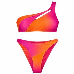 Conjunto de Bikini para Mujer de Secado Rápido, Ecológico y Personalizado, en Spandex/Poliéster, Transpirable, Ropa Deportiva de Playa para Mujer, Venta Caliente - Product Image 1