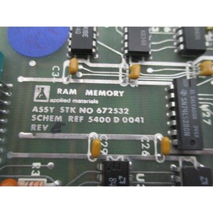 AMAT 672532 RAM MEMORY REV E, 5400 D 0041, 107958 - Équipements et pièces semi-conducteurs d'occasion fiables à l'échelle mondiale chez - Product Image 4