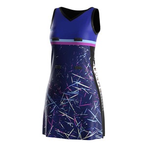 Uniformes de netball sur mesure / jupe de tennis sexy pour femmes, robe de haute qualité avec logo personnalisé, ventes chaudes - Product Image 6