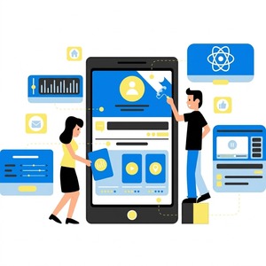 บริการแอปพลิเคชัน React Native ขั้นสูง มอบแพลตฟอร์มมือถือข้ามแพลตฟอร์มและโซลูชันการเชื่อมต่อแบบดิจิทัลที่ไร้รอยต่อ - Product Image 2