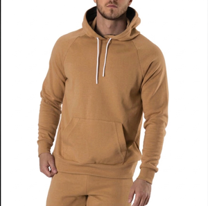 Custom-Made Men's Two-Piece Hooded Pullover Sweatshirt <b>Sweatpants</b> <b>Set</b> Custom logo 100% Cotton Knitted Fabric Hoodie <b>Set</b> - Product Image 5