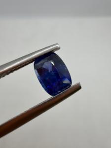 Zafiro Azul Natural de Sri Lanka para Joyería, 1.11 CT, Piedra Calentada, 7*5 MM, Precio al por Mayor de Piedras Preciosas - Product Image 3