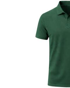 Camiseta Polo de Algodón Verde Oscuro Personalizada para Hombre, Corte Clásico, Manga Corta, Ropa Casual de Verano, Logotipo Personalizado, Fabricante OEM, Suministro al por Mayor - Product Image 3