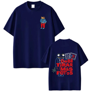 Camiseta de Hombre con Logotipo Personalizado, Diseño Sólido con Impresión Digital Frontal, Cuello Redondo, Manga Corta, 100% Algodón, Corte Regular, Estilo Casual - Product Image 4