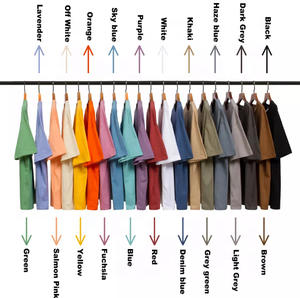 Camiseta extragrande de cuello redondo para hombre de alta calidad, estampado de marca personalizado, diseño de hombros caídos, seda informal de talla grande, Hip Hop - Product Image 6