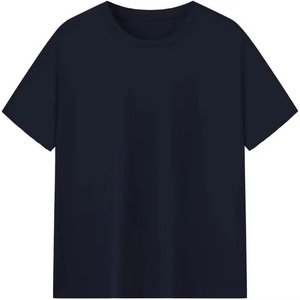 ผู้ผลิตเสื้อ OEM แบบกำหนดเอง ผ้าฝ้าย 100% คอปกสองสี เสื้อยืดแขนสั้นผู้ชาย คอกลม สวมใส่สบาย ระบายอากาศได้ดี แห้งเร็ว ทรงปกติ - Product Image 2