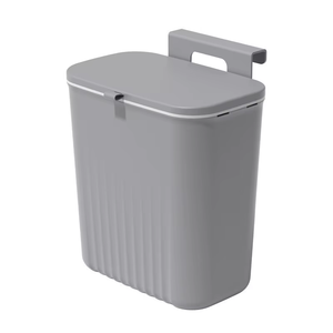 Wall Mounted Garbage Can Household Kitchen Living Room Hanging Trash <b>Bin</b> Space Saving Waste Container with Lid Durable PlasticPP - Product Image 2