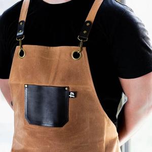 Genuine Leather Wood Carving Apron Luxury Smell Proof Chip Protection Workwear Professional Grade for Artisans LPN-0279 - Product Image 2