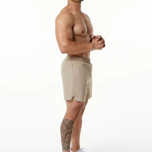 Shorts de sport pour hommes, respirants, à séchage rapide, pour la course à pied, la gym et l'entraînement, avec cordon de serrage à la taille - Product Image 6