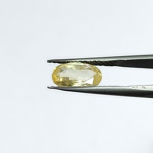 Zafiro amarillo ovalado natural de 3,99 quilates de Sri Lanka, piedras preciosas sueltas para la fabricación de joyas y anillos YOIS-203 - Product Image 3