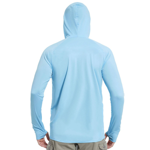 Sudadera de Pesca Personalizada con Sublimación, Secado Rápido, Poliéster de Alto Rendimiento, UPF 50, MOQ Bajo - Product Image 2