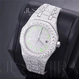 Best Quality Fashion Moissanite Diamond <b>Watch</b> <b>for</b> Women Luxury Crystal Studded Wristwatch with Elegant Design Available <b>For</b> Sale - Product Image 2
