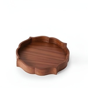 Bandeja de Servir de Madera Personalizada, Premium y Elegante, Diseño Art Deco para Bodas, Ramadán o Diwali, Bandeja Decorativa de Madera a Bajo Precio - Product Image 1