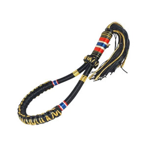Bandeau de Muay Thai tressé traditionnel en coton 100% léger et durable, taille et logo personnalisables pour une utilisation longue durée - Product Image 1
