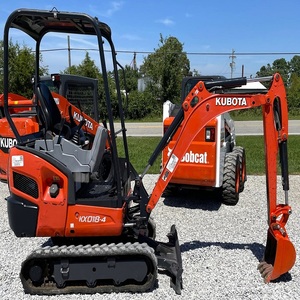 Mini-excavatrice Kubota KX018-4 en stock, qualité supérieure, achetez maintenant avec livraison rapide au prix de gros, idéale pour la construction - Product Image 1