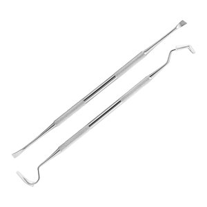 Dog Teeth <b>Cleaning</b> Tools Stainless Steel Double Head Pet Dental <b>Scraper</b> Scaler Professional Canine Tartar Remover Plaque - Product Image 1