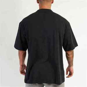 Camiseta de Alta Calidad para Hombre, Estilo Casual, Color Gris Sólido, Corte Regular, Cuello Redondo, para la Temporada de Verano - Product Image 3