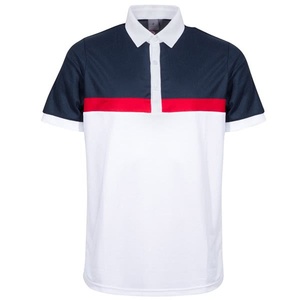 Chemise blanche à manches courtes pour homme, bordure marine, style décontracté, coupe classique, 100 % polyester, tissu Oxford, unie, anti-plis, séchage rapide - Product Image 5