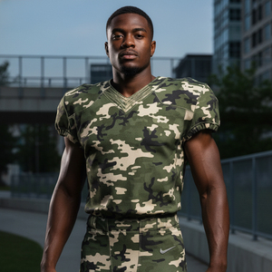 Custom Professional American Football Uniform Durable Stitching Sublimated Graphics High Quality Wholesale Team Wear - Product Image 6