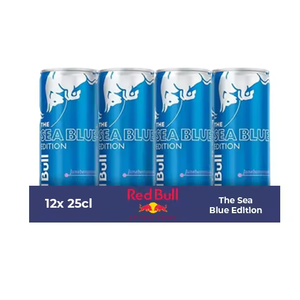 Directo de Fábrica, Red Bull Sea Blue Edition Juneberry, 24 Latas de 250 ml, Fabricante Red Bull GmbH Austria, con 24 Meses de Caducidad - Product Image 1