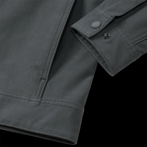 Classic Men's Winter <b>Canvas</b> <b>Jacket</b> Plus Size Polyester/Nylon Zipper Closure Turn Collar Fashion - Product Image 4