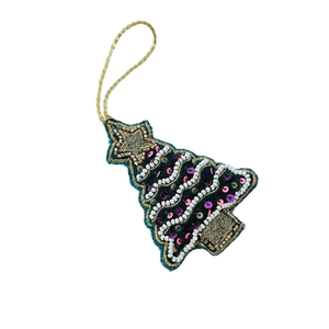 Handcrafted Boho Beaded Keyring and <b>Bag</b> Charm Artisan <b>Sewing</b> Technique Vintage Inspired Decorative Charm for Handbag Backpack - Product Image 2