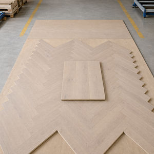 Parquet en bois franc à chevrons, 3 couches, chêne blanc, 3,54 po x 5/8 po x 20 po, qualité Select Classic - Product Image 6