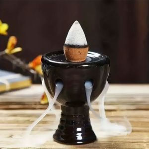 300 Coni di Incenso Assortiti per Diffusore a Riflusso, Profumati con Lavanda, Legno di Agar, Sandalo, Artemisia, Fiori e Rosa, in Materiale Legnoso - Product Image 3